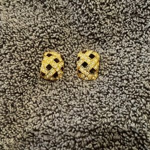 Swarovski pierced earrings